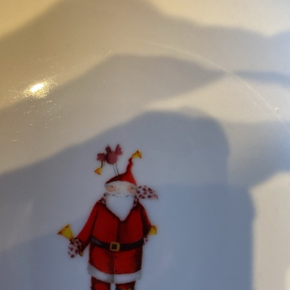 Oneida little St Nick Debbie Taylor Kerman set of 4 plates. NWOT. 7.5 plates - Picture 5 of 6